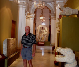 Research at a museum in Merida, Mexico, 2005 Research at a museum in Merida, Mexico, 2005